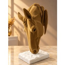Livenda Polyester Üstü Kadife Işlemeli At Figürü ALK6110