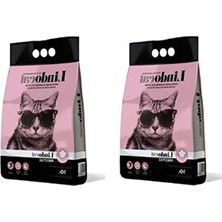 Esplendor Bebek Pudrası Parfümlü Topaklanan Kedi Kumu, 20 Litre