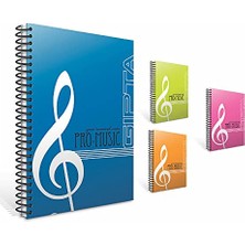 Velora 62727 Müzik Defteri A4 Spiralli Pp 60 Yaprak 1581