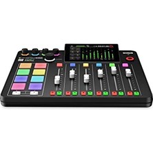 Esplendor Rode Rodecaster Pro Iı Podcasting, Akış, Müzik Üretimi ve Içerik Oluşturma Için Hepsi Bir Arada Üretim Çözümü, Siyah