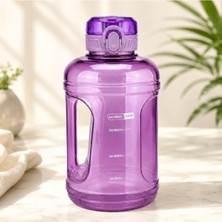 Esplendor 2200 ml Sızdırmaz Kapaklı Spor Su Matarası, Ergonomik Tasarım