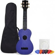 Esplendor Soprano Ukulele, Mor Renk Seçeneği ve Çantası ile Başlangıç Seviyesi Için Ideal