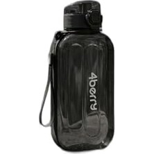 Velora 750 ml Spor Matara – Sızdırmaz Kapaklı, Tek Elle Kullanım, Askılı Taşınabilir Su Şişesi, Siyah