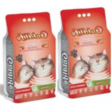 Esplendor Aktif Karbonlu Kedi Kumu, Çilek Kokulu, 10 Lt x 2 Adet