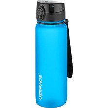 Velora Uzspace 800ML -Yeni Ebat-Boy 25 Cm-Tritan Su Matarası Bpa Koku Sızdırma Yok Turkuaz