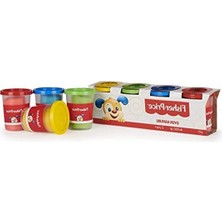 Esplendor 4'lü Renkli Oyun Hamuru Seti, Sarı, Yeşil, Kırmızı, Mavi