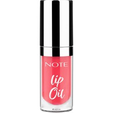 Velora Note Cosmetics Lip Oil 10 Baby Pink Nemlendirici ve Parlatıcı Dudak Bakım Yağı, Pembe