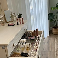 Esplendor 6'lı Kristal Organizer Seti, Çekmece ve Dolap Düzenleyici