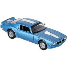 Esplendor 1972 Pontiac Firebird Model Araba, 1:32 Ölçek, Mavi
