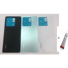 Storeşahin Redmi Note 13 5g Uyumlu Arka Batarya Pil Kapağı Siyah (B7000 15 ml Yapıştırıcı) SHN0720