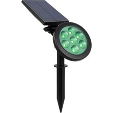 Esplendor Solar Bahçe Aydınlatma Lambası, 9 Led, Yeşil Işık, IP65 Su Geçirmez