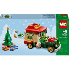 Esplendor LEGO Noel Baba’nın Dağıtım Kamyonu 40746 – 8 Yaş ve Üzeri Çocuklar Için Yılbaşı Hediyeleri, Elf Minifigürü ve Aracın Üstüne Takılabilen Mini LEGO Yılbaşı Ağacı Içeren Oyuncak Yapım Seti (224 Parça)