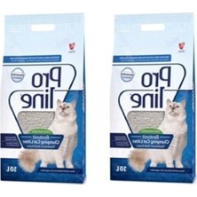 Esplendor Ince Taneli Topaklanan Kedi Kumu, Parfümsüz 2 x 10 Lt