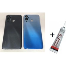 Soi Home Infinix Hot 12 Plus Uyumlu Arka Batarya Pil Kapağı Siyah Soı