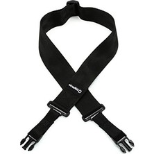 Esplendor 2 Inç Nylon Cliplock Gitar Askısı, Siyah Renk Seçeneği