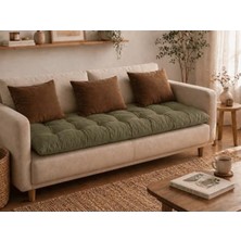 Esplendor Kalın Yer Minderi, Balkon ve Koltuk Için Haki Renk