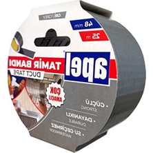 Esplendor Tamir Bandı, 48 mm x 25 M, Gri Renk, Kullanım Kolaylığı