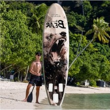 Esplendor Funwater Feath-R-Lite Model: Bear Şişme Sup Board/stand Up Paddle Board 350X89X15 cm Kahverengi-Beyaz