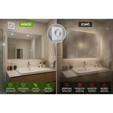 Esplendor Düşük Enerji Tüketimli Banyo Aspiratörü, 40 Db Ses Seviyesi, 90 M3/h Hava Debisi