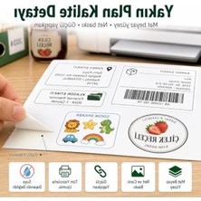 Esplendor A4 Etiket Kağıdı, 50 Yaprak, Güçlü Yapışkan, Mat Yüzeyli