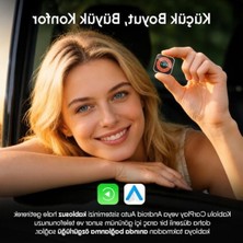 Esplendor 4in1 Kablosuz Android Auto ve Apple Carplay Adaptörü, Airplay ve Mirrorlink