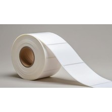 Esplendor 500'LÜ Rulo 50X50 mm Kuşe Etiket, Hotmelt Tutkal