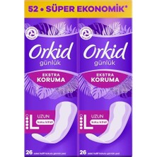 Esplendor Orkid Günlük Ped Extra Koruma Uzun 52 Adet Ped