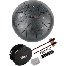 Esplendor Midex TD-88SL Çelik Dil Davul Handpan, 8 Inç, 8 Ton, Gümüş, Full Set