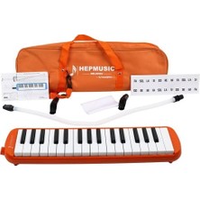 Esplendor 32 Tuşlu Bez Çantalı Turuncu Melodika (Yedek Ağızlıklı)