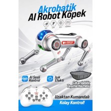 Esplendor Brb1 Ai Akıllı Robot Köpek 2.4ghz Uzaktan Kumandalı Sesli Komutlu Rgb Işıklı Akrobatik Programl