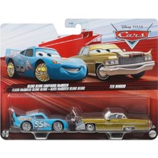Esplendor Disney Pixar Pack 2 Metal Araba 1:55 – Die-Cast Bling Bling Lightning Mcqueen & Tex Dinoco