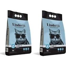 Esplendor Bebek Pudrası Parfümlü Topaklanan Ince Taneli Kedi Kumu, (2 x 10 Litre)