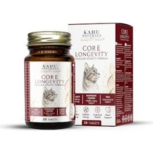 Esplendor Core Longevity Kedi, Koenzim Q10, Nad+, Pqq, Mantar Kompleksi, 30 Tablet
