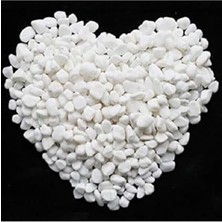 Esplendor Beyaz Dolomit Taş 15 kg 1-2 cm Dere Taşı Çakıl Taşı Bahçe Süs Taşı Saksı Teraryum Taşı Akvaryum Taşı