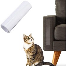 Esplendor Kedi Eğitim Bandı 2 Yüzü Yapışkanlı Koltuk Mobilya Tırmalama Caydırıcı, Şeffaf 15X45 Cm. 5 Adet