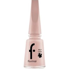 Esplendor Flormar Jel Görünümlü Parlak Oje (Uçuk Pembe) - Jelly Look Nail Enamel - JL25 Soft Cloud - 8690604282197