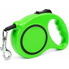 Esplendor Makaralı Otomatik Köpek Tasması 5 Metre Sarı – Geri Çekilebilir Kilitli Makara Sistemi – Dayanıklı Şerit Halat – Ergonomik Kaymaz Sap – Küçük ve Orta Irklar Için