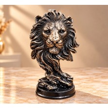 Epilons Polyester Aslan Büstü Figür ALK6348