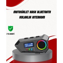 Karg Najmaddin Suya Dayanıklı Bluetooth  Interkom 5.4 Hoparlör 500MAH Batarya ve Radyo Özellikl