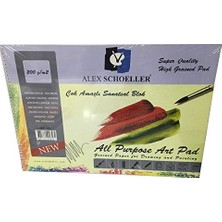 Esplendor A.SPR.RSM.200.35 35X50 200 gr Çok Amaçlı Resim Defteri, Standart ALX-892