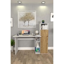 Esplendor Diamond Dolaplı Çalışma Masası Çam