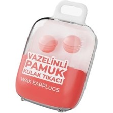 Esplendor 4'lü Vazelinli Pamuk Kulak Tıkacı Renkli