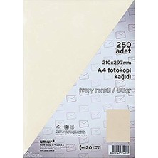 Esplendor A4 Renkli Fotokopi Kağıdı, Ivory, 250 Yaprak