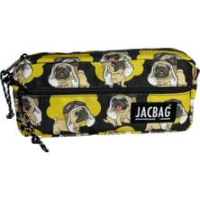 Esplendor Dual Zıp-Iki Fermuarlı Kalemkutu (Pilot Köpek)