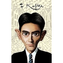 Esplendor Franz Kafka - Karikatür Yumuşak Kapak Defter
