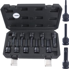 Die Grup Brio Lokma Set Havalı Uzun Torx 1/2-10 Parça (T20-T80)