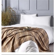 Zorlu Tekstil Linens Mars Şönil Throw Camel