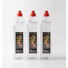 Esplendor 3 Adet - Ifyıl Jel Reşo Yakıt 1 Litre – Hızlı Yanan, Pratik ve Kolay Kullanımlı Jel Yakıt (Pelet Tutuşturmak Için Ideal)