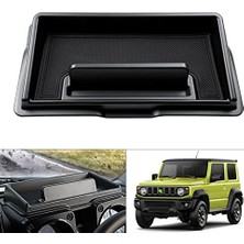 Esplendor Merkezi Konsol Çizgi Organizatör 2019-2022 2023 2024 2025 Suzuki Jimny JB64 JB74 Aksesuarları Pano Ekleme Tepsi Cep Telefonu Tutucu ile Saklama Kutusu Kaymaz Mat