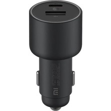 Esplendor Xiaomi Mi 100W Hızlı Araç Şarj Cihazı – CC07ZM 1A1C Süper Hızlı Şarj, 5A E-Marker Usb-C Kablo Dahil, Laptop ve MacBook Uyumlu, Akıllı Renkli LED Göstergeli, Siyah